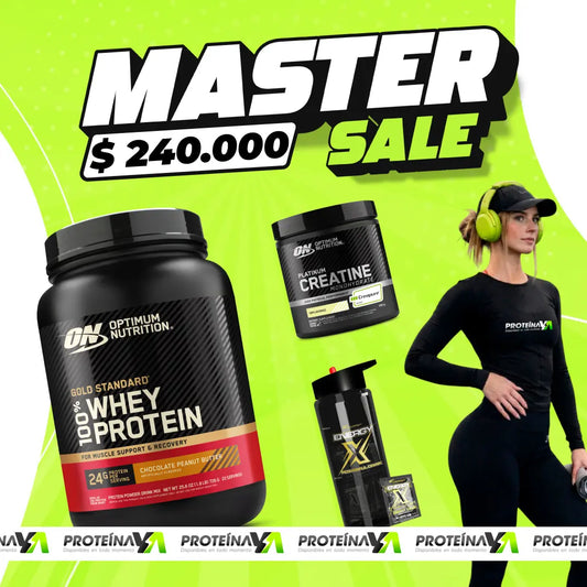 Gold Standard Whey 1.5 lb + Platinum Creatine ON 60 Serv + Energy X 25 sobres