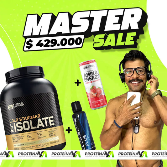 Gold Standard Isolate 5 LB + L-Carnitine + Obsequios
