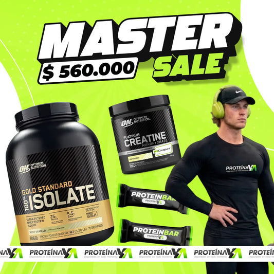 Gold Standard Isolate 5 lb + Platinum Creatine ON 60 Serv + Obsequios