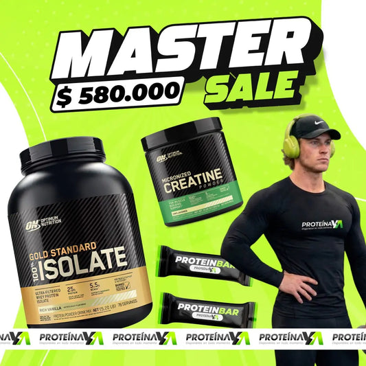 Gold Standard Isolate 5 lb + Creatine ON 60 Serv + Obsequios