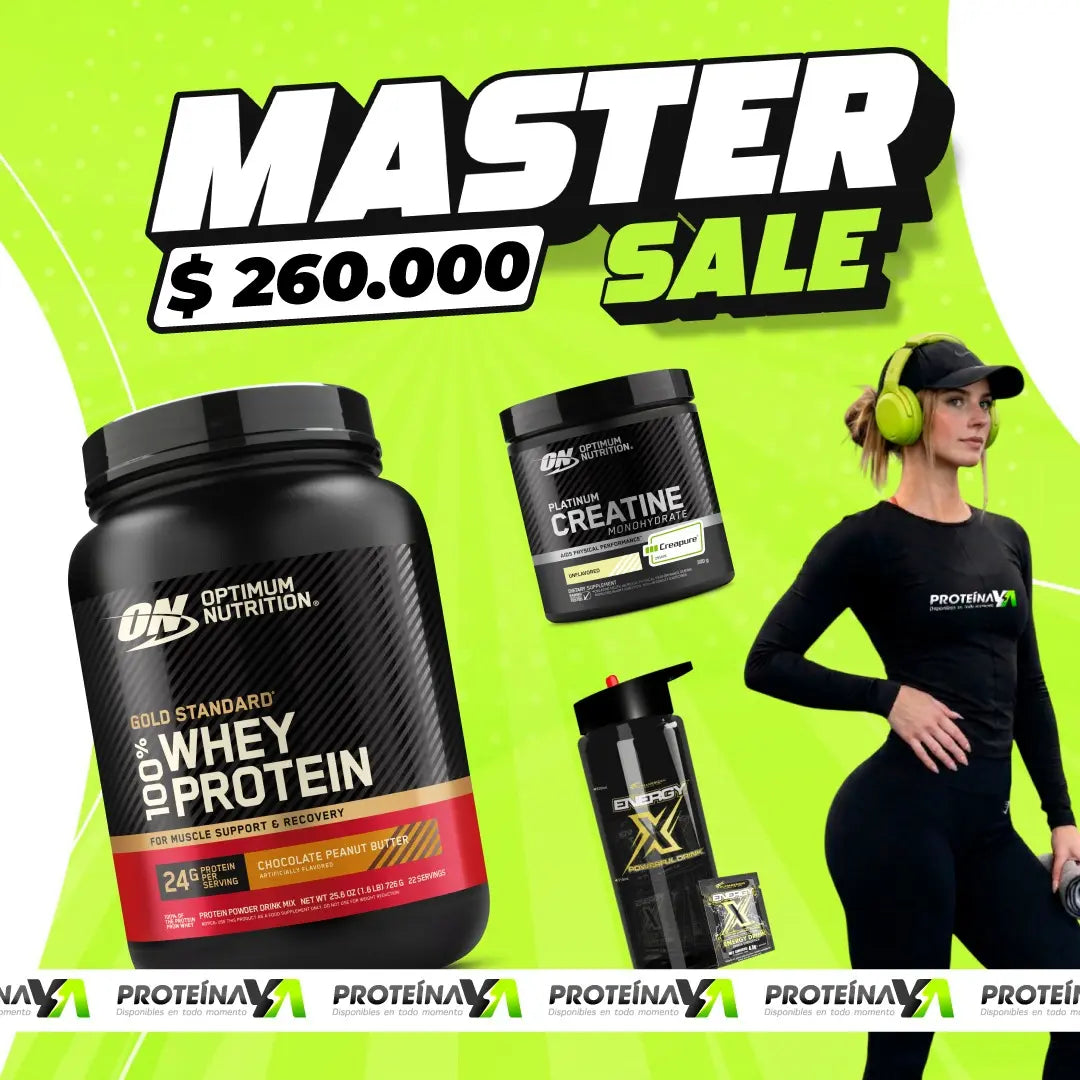 Gold Standard Whey 1.5 lb + Platinum Creatine ON 60 Serv + Energy X 25 sobres