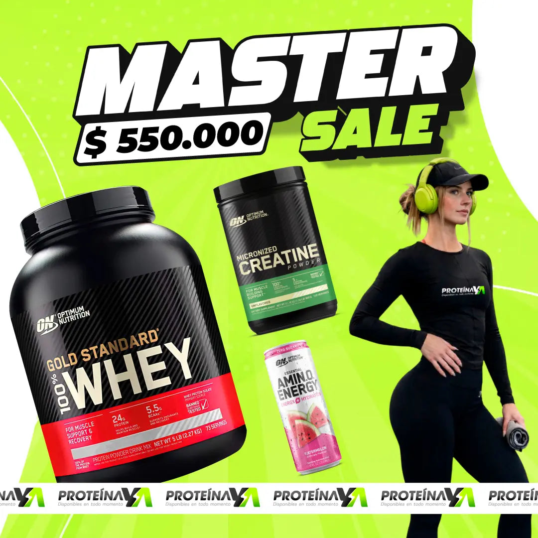 Gold Standard 5 LB + Creatine ON 120 Serv + Obsequio