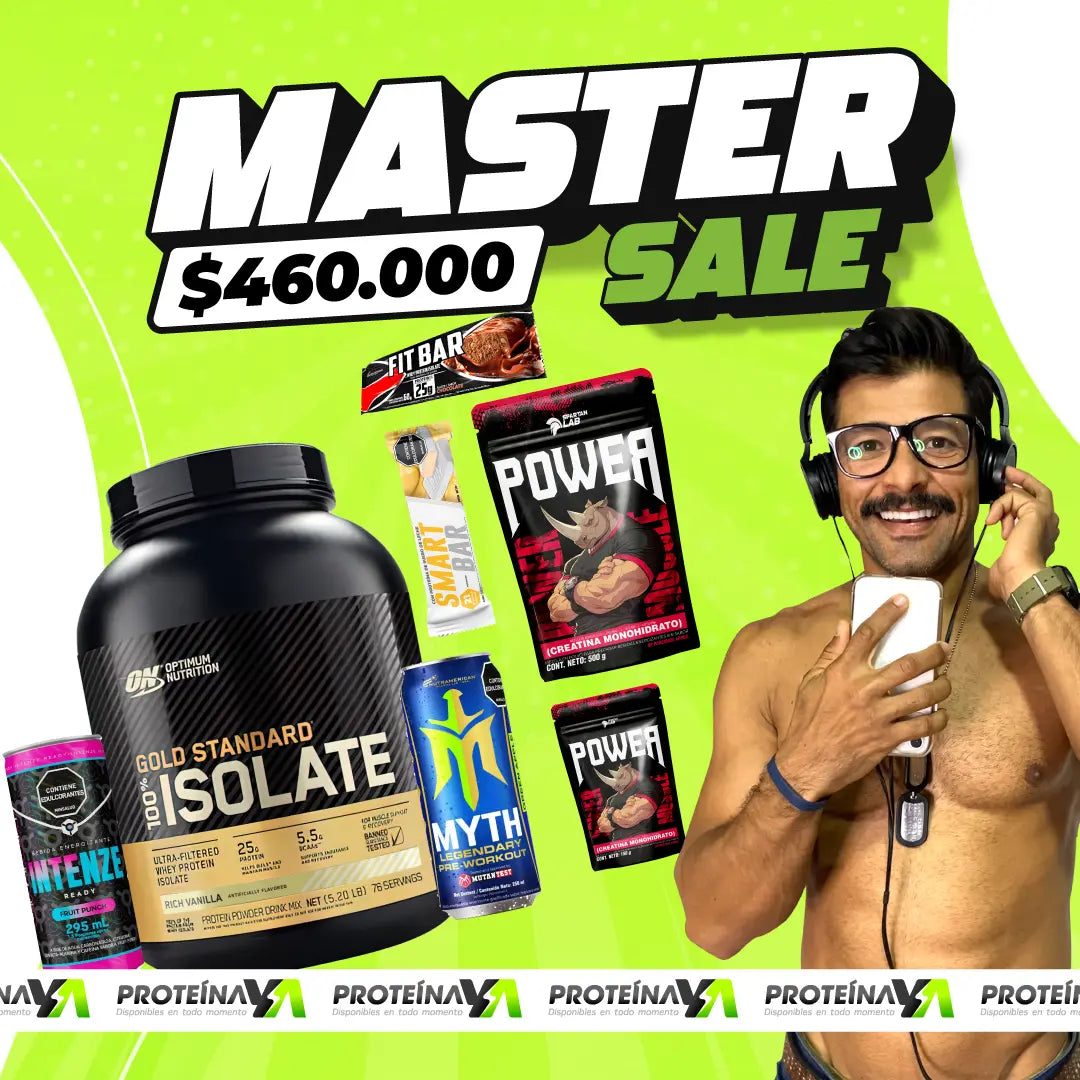 Gold Standard Isolate 5 lb + Creatina Power 500 y 150 g + Obsequios