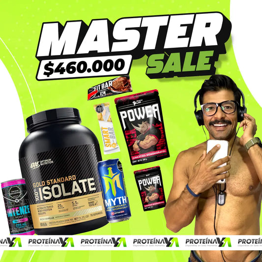 Gold Standard Isolate 5 lb + Creatina Power 500 y 150 g + Obsequios