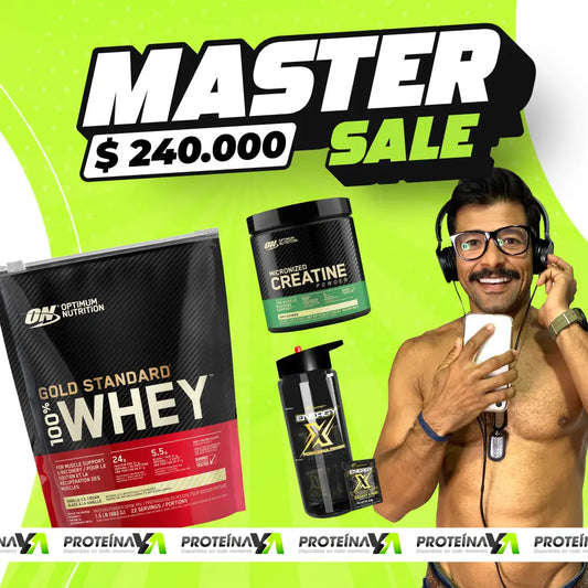 Gold Standard Whey 1.5 lb + Creatine ON 60 Serv + Energy X 25 sobres
