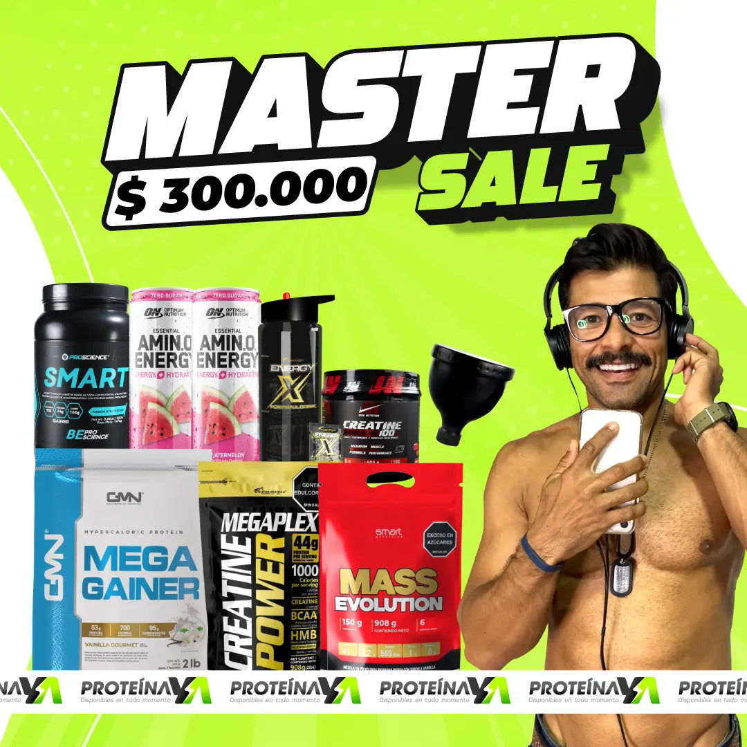 Hipercalóricas por 9 lb + Creatine Iron 500 gr + Obsequios