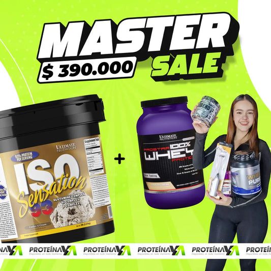 ISO Sensation 5 LB + Prostar Whey 2 LB (gratis)