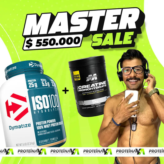 ISO 100 5 lb + Platinum 100% Creatine