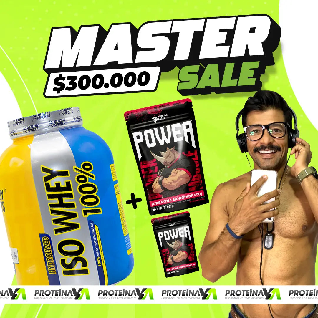 Iso Whey 60 servicios + Creatina Power 500 y 150 g