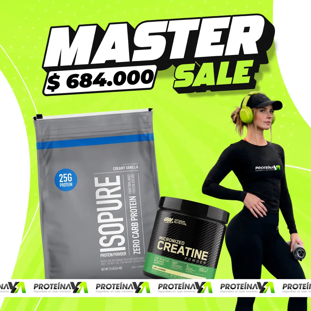 Isopure 7.5 lb + Creatine ON 60 serv