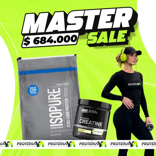 Isopure 7.5 lb + Platinum Creatine ON 60 serv