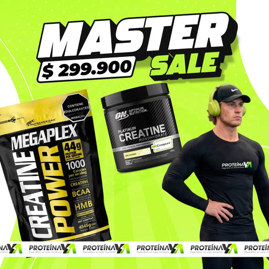 Megaplex Creatine Power 10 lb + Platinum Creatine ON 60 Serv