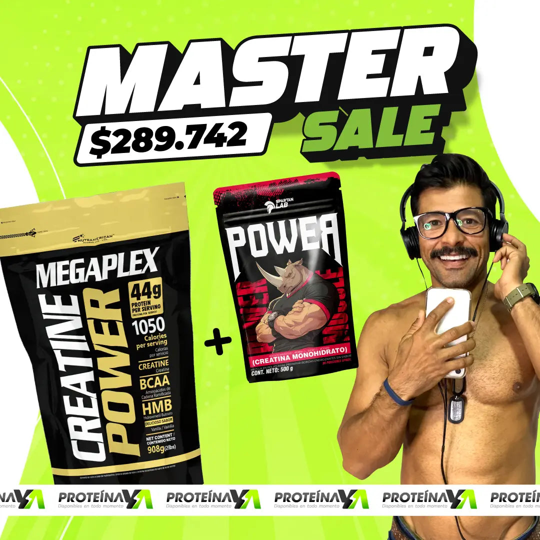 Megaplex 10 lb + Creatina Power 500 g
