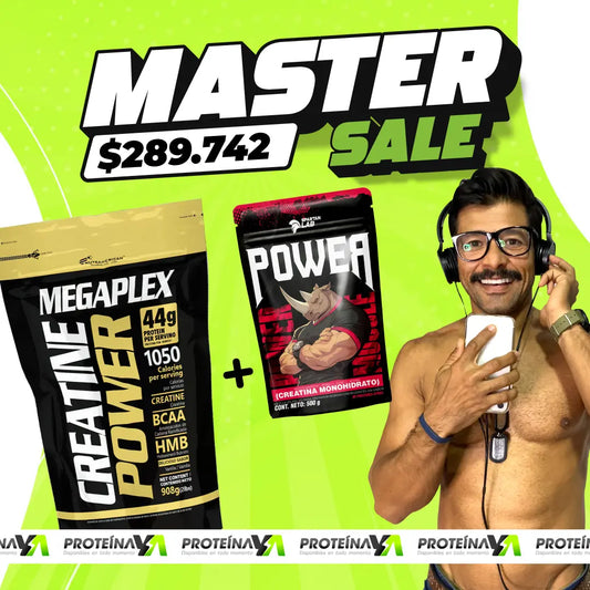 Megaplex 10 lb + Creatina Power 500 g