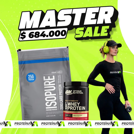 Isopure 7.5 lb + Gold Standard Whey 10 serv