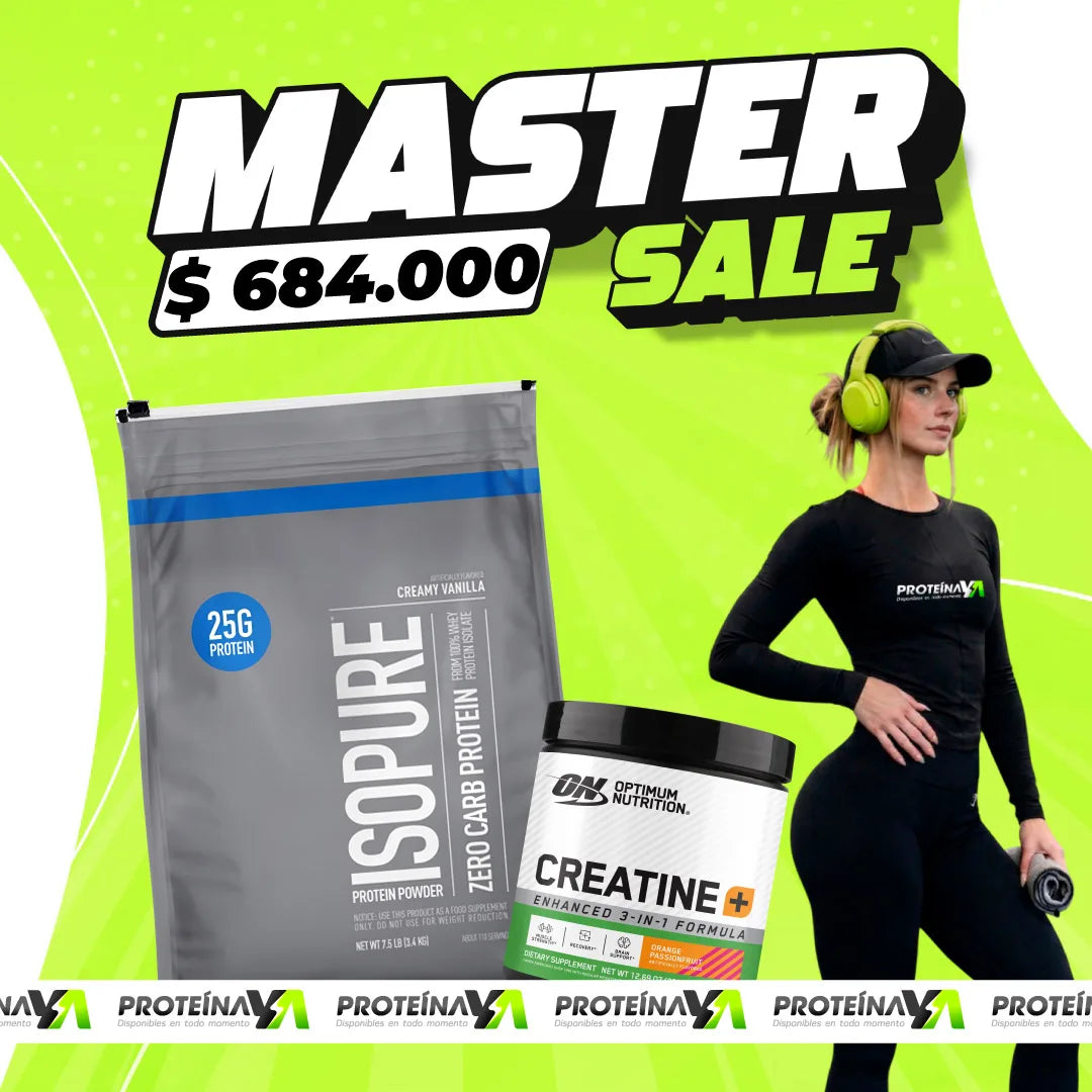 Isopure 7.5 lb + Creatine+ 40 serv