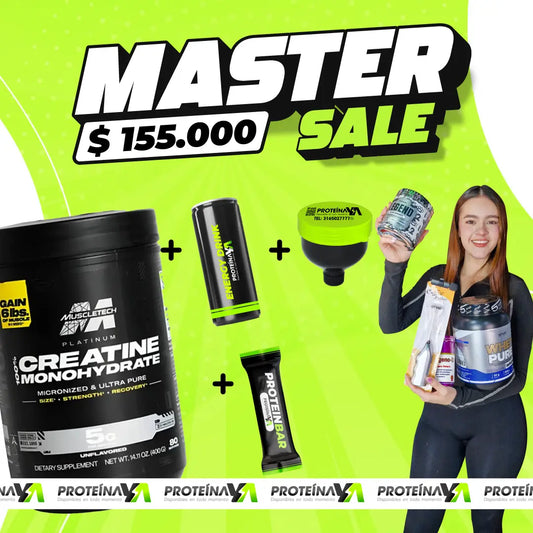 Platinum 100% Creatine + Obsequios