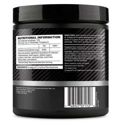 Platinum Creatine Monohydrate Optimum Nutrition