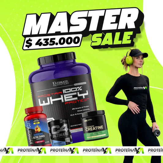 Prostar 5 LB + Creatine Optimum 60 Serv + Hydroxycut 60 gomas + C4 Ultimate
