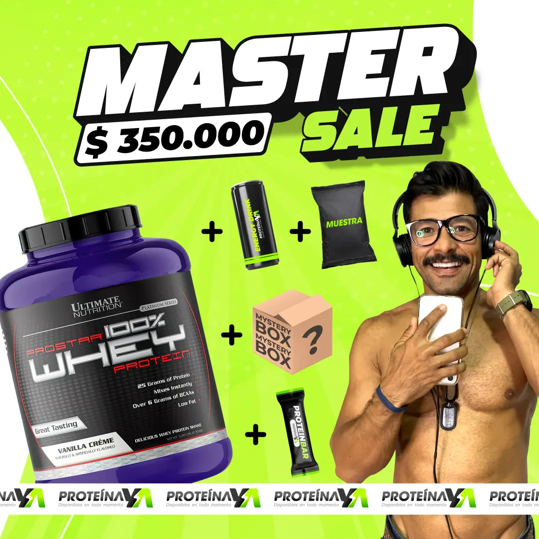 Prostar Whey 5 lb + Caja misteriosa + Obsequios