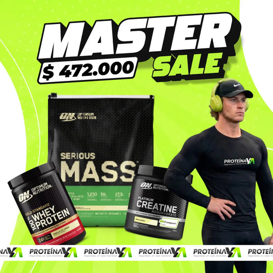 Serious Mass 12 lb + Gold Standard Whey 10 serv + Platinum Creatine ON 60 serv