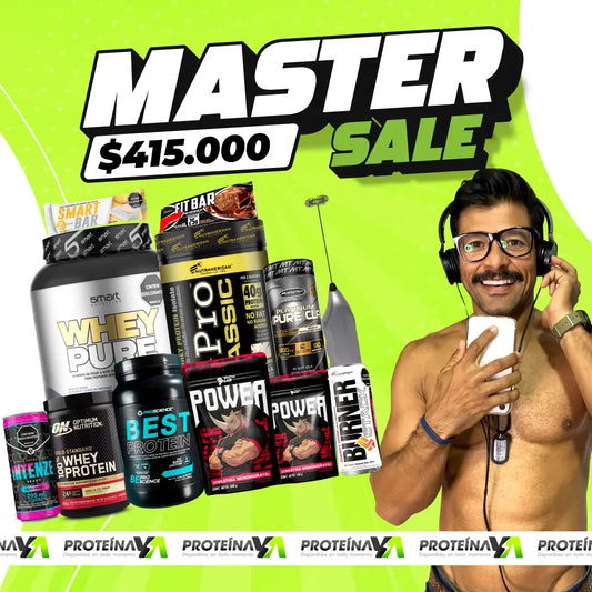 ¡Superoferta! Proteínas + creatina + CLA + obsequios