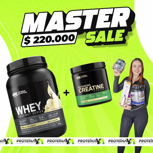 Whey Gourmet 2 lb + Creatine ON 60 Serv