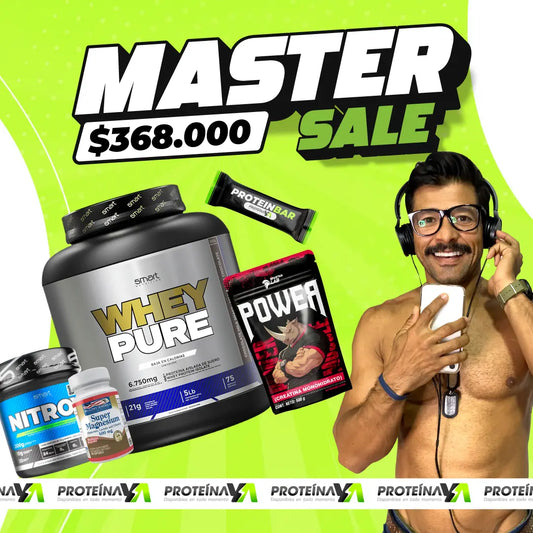 Whey Pure 5 lb + Creatina Power 500 g + NitroX 200 gr + Obsequios