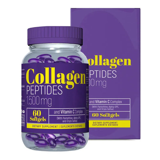 Collagen Peptides Plus Vitamin C Healthy America - Proteína YA