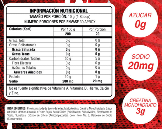 Extreme Crea Spartan Lab - Proteína YA