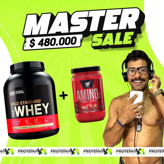 Gold Standard 5 lb + Amino X 30 serv