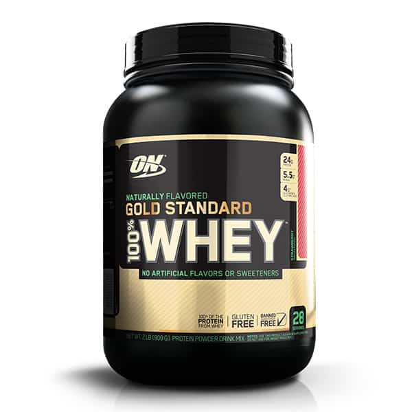 Naturally Flavored Gold Standard 100% Whey Optimum Nutrition - Proteína YA